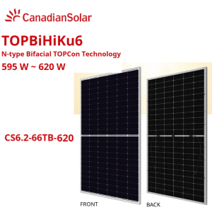 CanadianSolar - CS6.2-66TB-620 | 620W