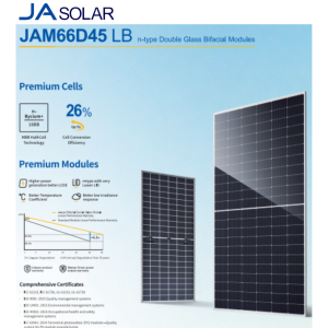 JAsolar - JAM66D45-620/LB | 620W